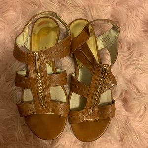 Michael Kors Zipper Flats